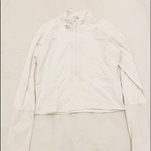 Lululemon 1/2 Zip Crop Long Sleeve